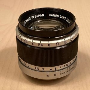 Canon 50mm f1.8 Leica LTM Mount Camera Lens